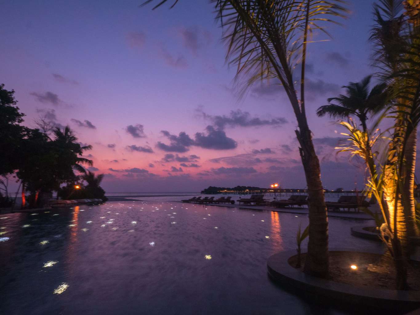 Sunset Pool View