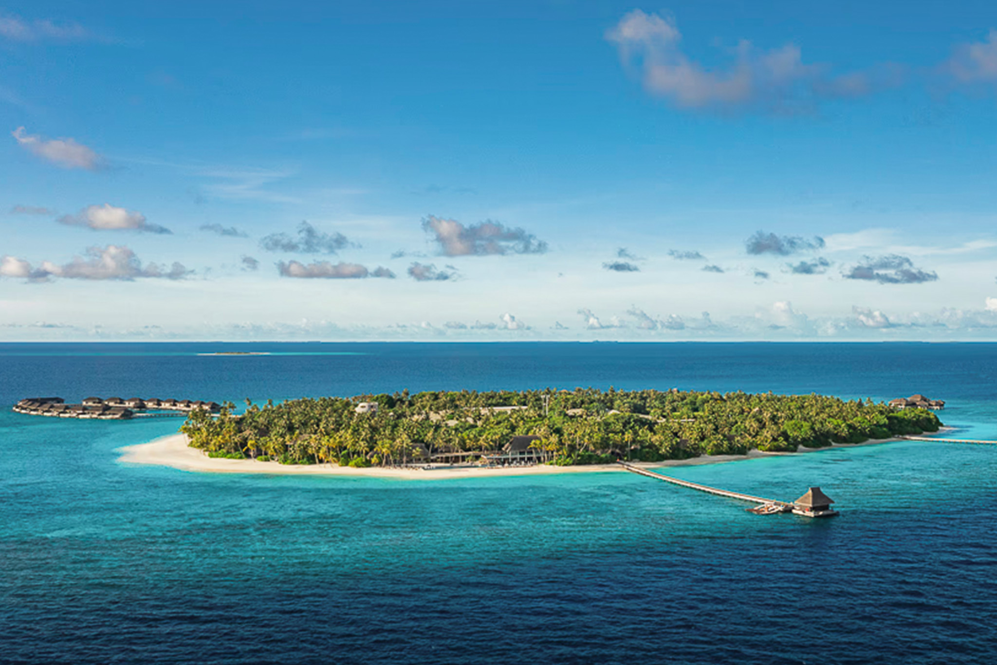 Aerial View of the Island