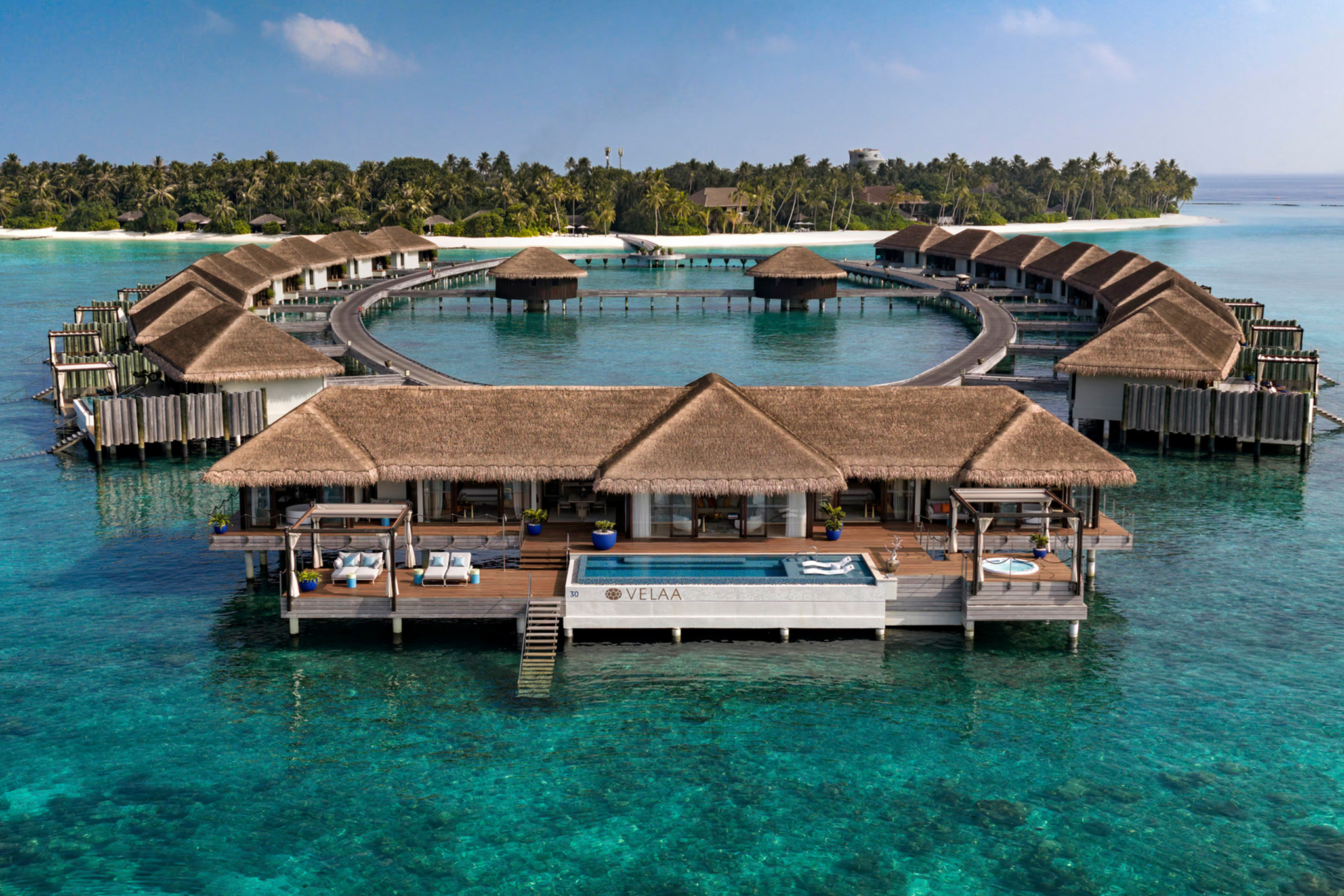 Ocean Pool House Aerial